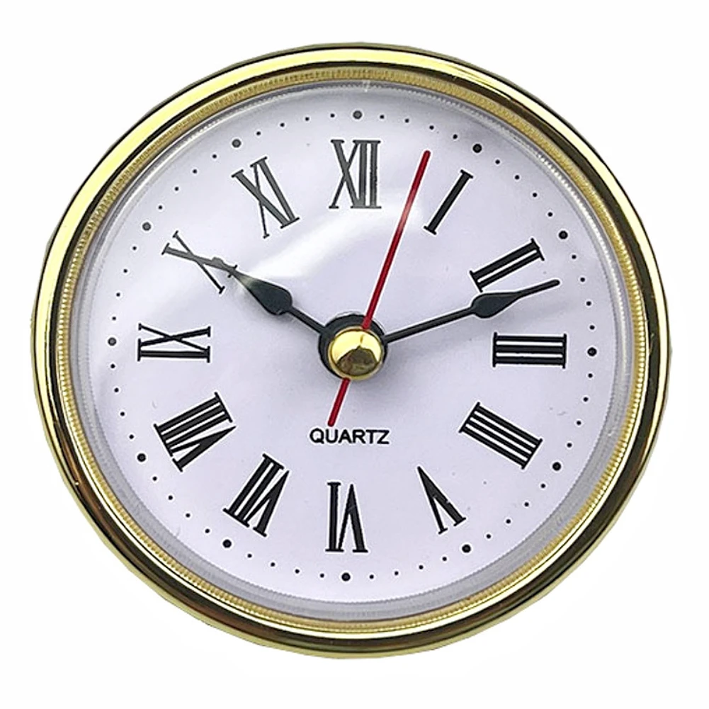 Clock Inserts Inserts Movement Quartz Clock Insert Roman Numbers 1pc Gold Color Replacement Brand New Home Decor
Clock Inserts Inserts Movement Quartz Clock Insert Roman Numbers 1pc Gold Color Replacement Brand New Home Decor