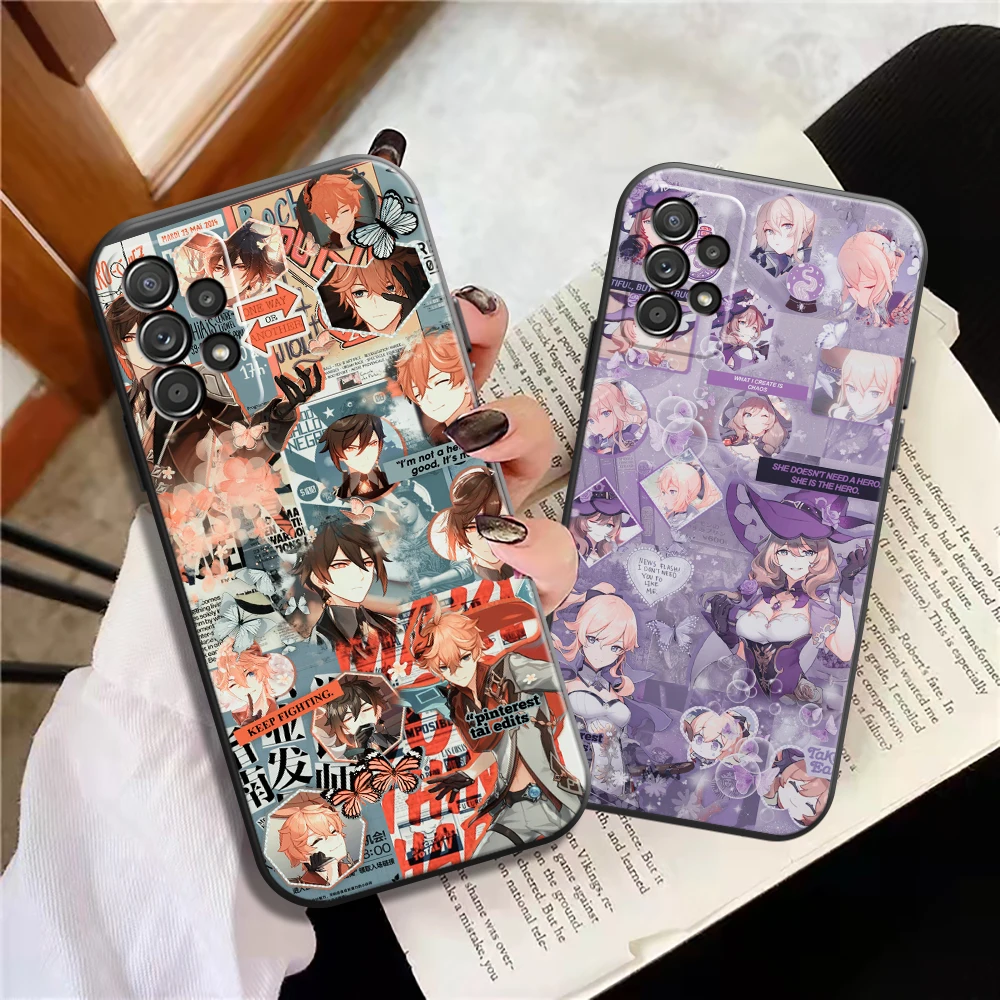 Genshin Impact Anime Funda Phone Cases For Samsung S20 FE S20 Lite S8 Plus S9 Plus S10 S10E S10 Lite M11 M12 Carcasa Coque
Genshin Impact Anime Funda Phone Cases For Samsung S20 FE S20 Lite S8 Plus S9 Plus S10 S10E S10 Lite M11 M12 Carcasa Coque