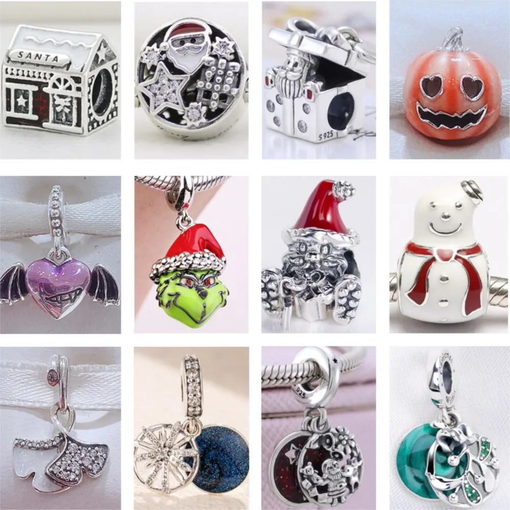 Shiny 925 Solid Silver Bead Christmas Reindeer Charm Sparkle Snowflake Pendant Fit Original Pandora Bracelet Women Jewelry
Shiny 925 Solid Silver Bead Christmas Reindeer Charm Sparkle Snowflake Pendant Fit Original Pandora Bracelet Women Jewelry