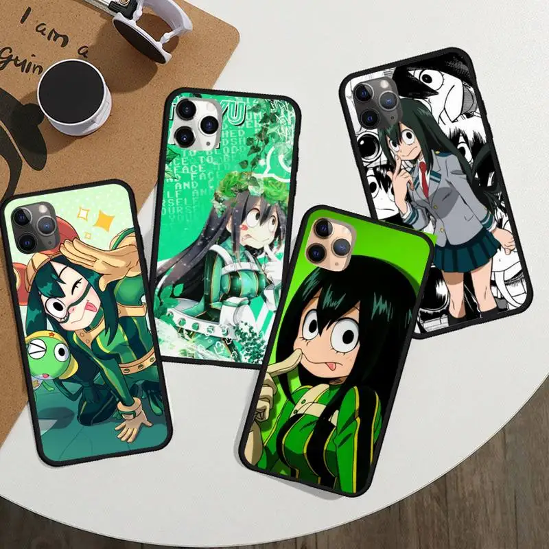 Asui Tsuyu Boku no My Hero Academia Phone Case For iphone 12 11 13 7 8 6 s plus x xs xr pro max mini shell
Asui Tsuyu Boku no My Hero Academia Phone Case For iphone 12 11 13 7 8 6 s plus x xs xr pro max mini shell