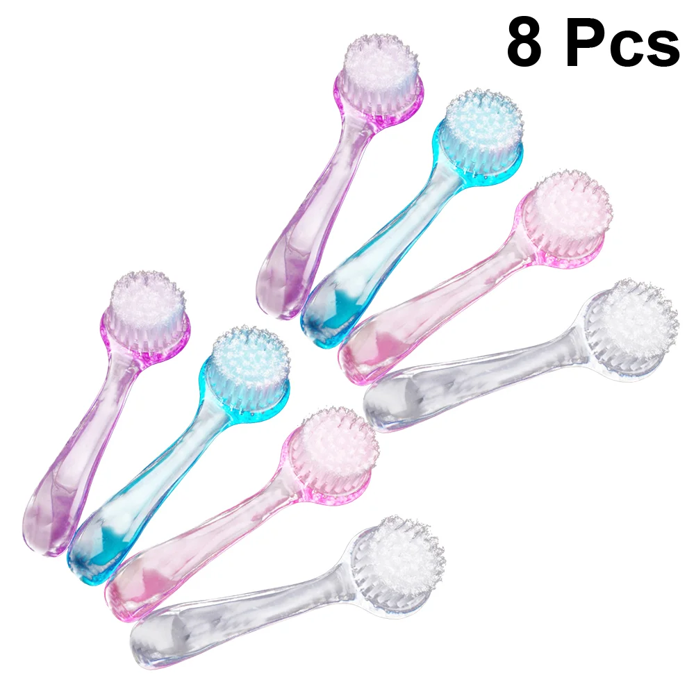 8 PCS Cleaning Scrubber Brush Facial Handheld Face Exfoliator 
8 PCS Cleaning Scrubber Brush Facial Handheld Face Exfoliator