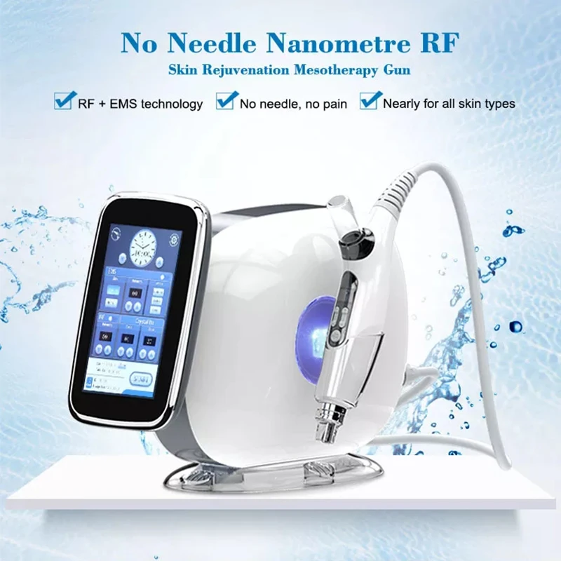 Meso Therapy Gun Injector EMS Microneedle RF Machine No Needle Face Lifting Water Injection Anti Aging Salon Beauty Device
Meso Therapy Gun Injector EMS Microneedle RF Machine No Needle Face Lifting Water Injection Anti Aging Salon Beauty Device