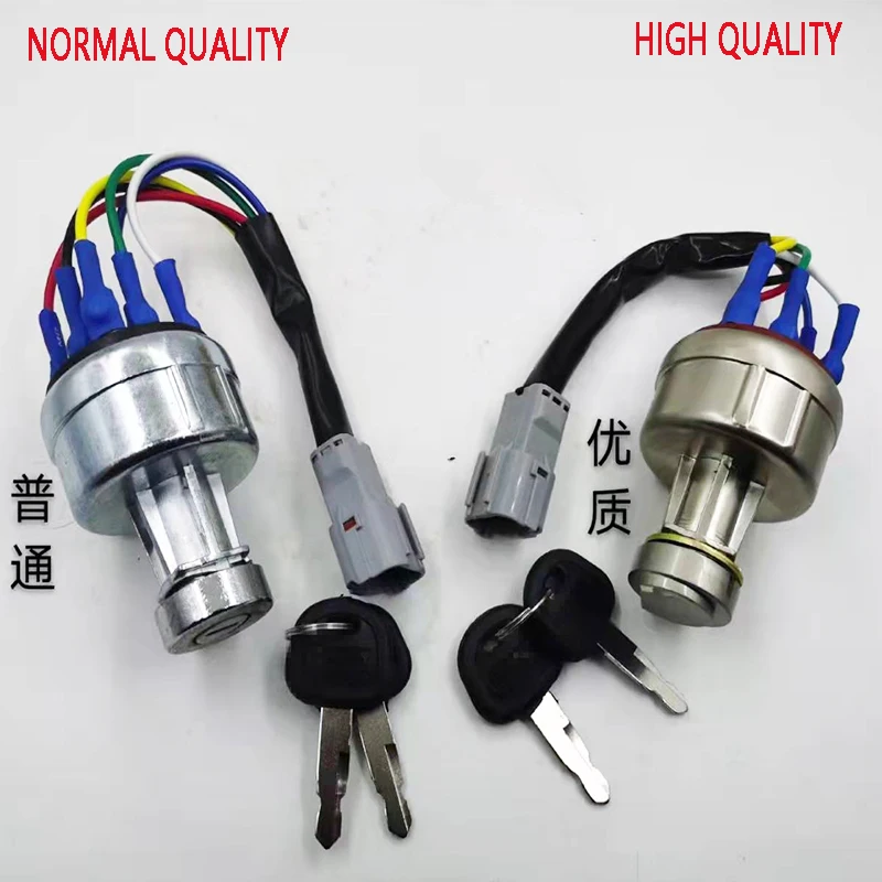 Excavator Hyundai R200-5 R210-5 R210-7 with key ignition start switch 21E6-10430 21N4-10401 21N4-10400
Excavator Hyundai R200-5 R210-5 R210-7 with key ignition start switch 21E6-10430 21N4-10401 21N4-10400