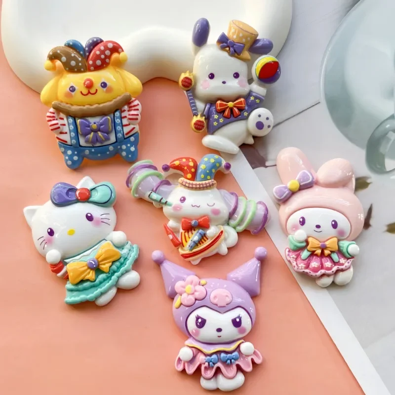 Начиная с 5 шт. Kawaii Sanrio аниме Hello Kitty DIY аксессуары Kuromi милый мультфильм Cinnamoroll модные праздничные подарки
Начиная с 5 шт. Kawaii Sanrio аниме Hello Kitty DIY аксессуары Kuromi милый мультфильм Cinnamoroll модные праздничные подарки