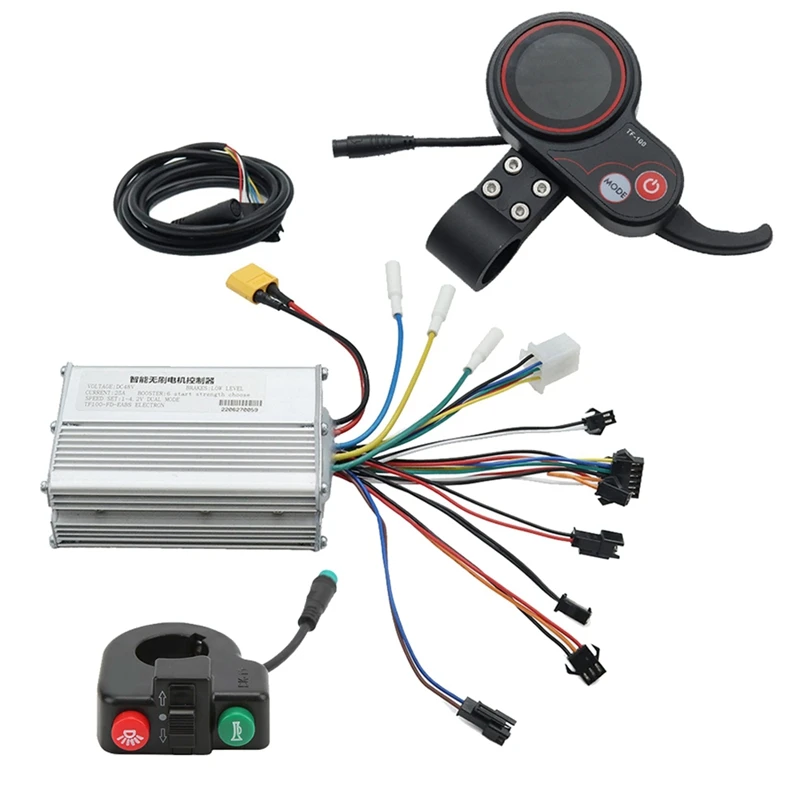 48V 25A Electric Scooter Controller Dashboard Kit With TF-100 Display+Switch Button For KUGOO M4 Electric Scooter Accessories
48V 25A Electric Scooter Controller Dashboard Kit With TF-100 Display+Switch Button For KUGOO M4 Electric Scooter Accessories