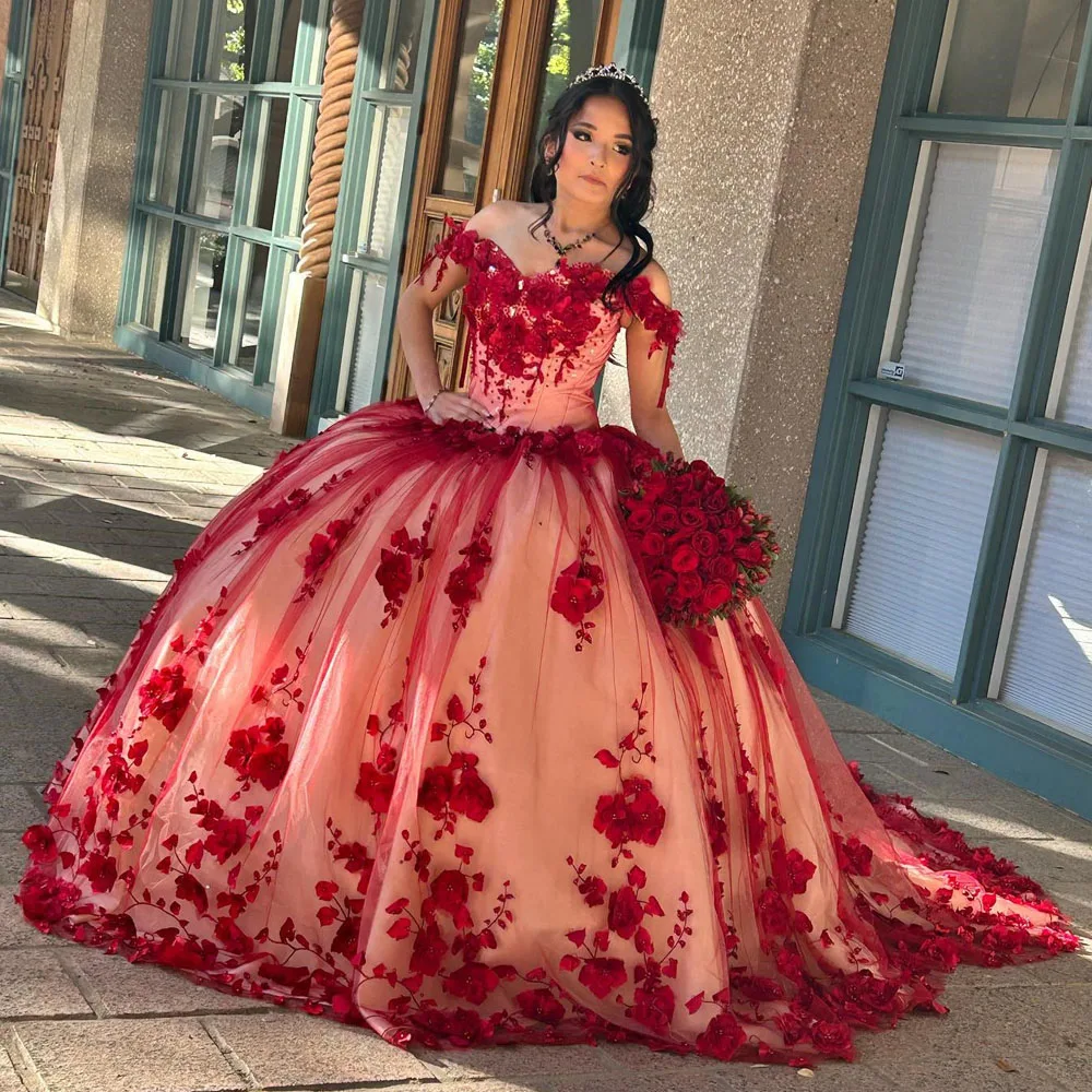 2022 мексиканские розовые платья Quinceanera с 3D цветочной аппликацией Vestidos XV лет Sweet 16 Bow robe de Party
2022 мексиканские розовые платья Quinceanera с 3D цветочной аппликацией Vestidos XV лет Sweet 16 Bow robe de Party