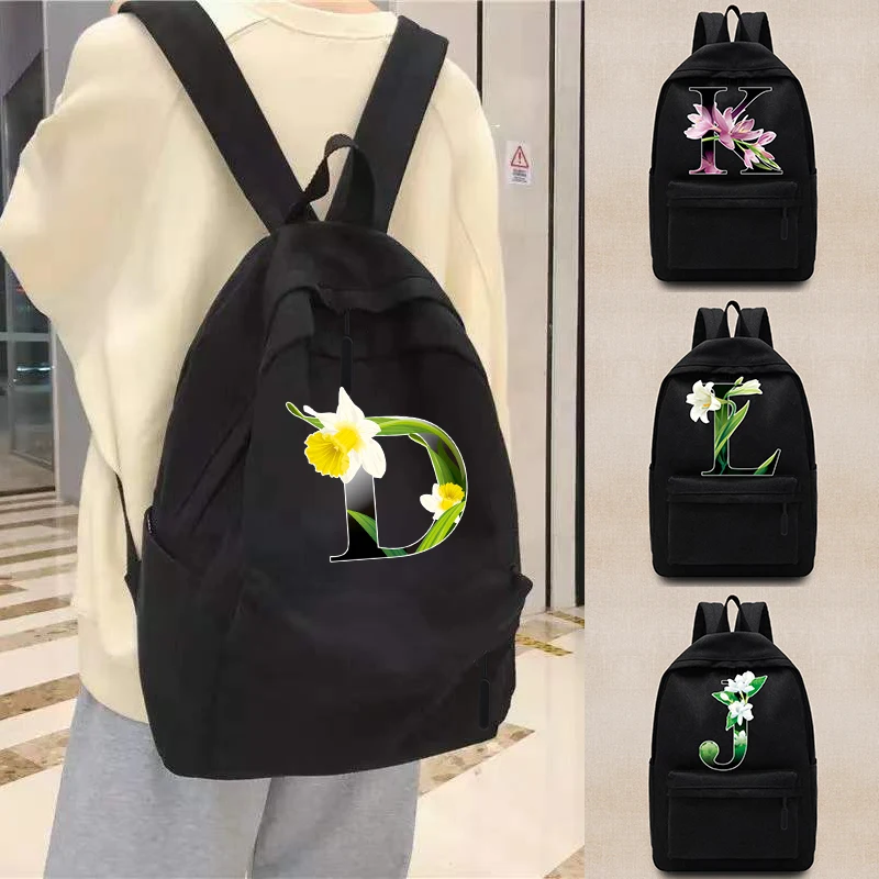 Unisex Backpacks College School Bag Teen Women's Backpack Flower Color Letter Series Shoulders Laptop Bags Travel Sport Knapsack
Unisex Backpacks College School Bag Teen Women's Backpack Flower Color Letter Series Shoulders Laptop Bags Travel Sport Knapsack