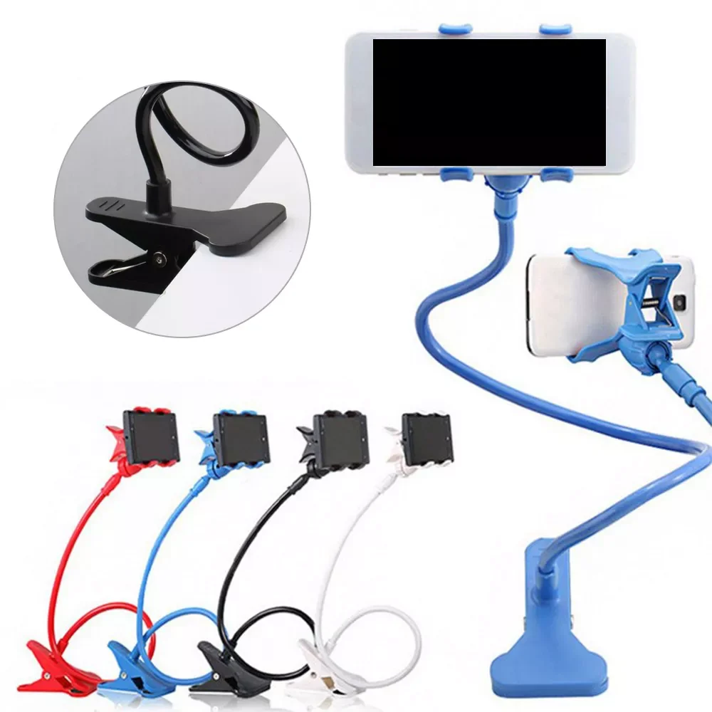 Universal Mobile Phone Holder Flexible Adjustable Cell Phone Clip Lazy Holder Home Bed Desktop Mount Bracket Smartphone Stand
Universal Mobile Phone Holder Flexible Adjustable Cell Phone Clip Lazy Holder Home Bed Desktop Mount Bracket Smartphone Stand