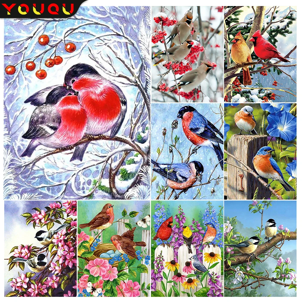YOUQU Small Size Diamond Painting Animal Series DIY Mosaic Picture “Bird” 5D Diamond Embroidery Beautiful Home Decoration Gift
YOUQU Small Size Diamond Painting Animal Series DIY Mosaic Picture “Bird” 5D Diamond Embroidery Beautiful Home Decoration Gift