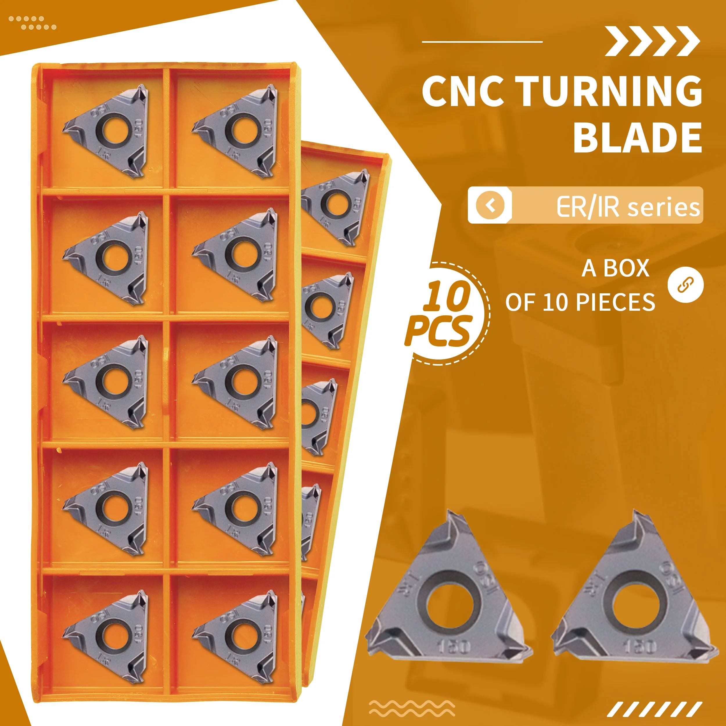 16ER/IR 100ISO 125ISO 150ISO 175ISO 200ISO 250ISO 300ISO HS5125 ISO CNC Lathe Turning Carbide Tools Thread Insert Durable Strong
16ER/IR 100ISO 125ISO 150ISO 175ISO 200ISO 250ISO 300ISO HS5125 ISO CNC Lathe Turning Carbide Tools Thread Insert Durable Strong