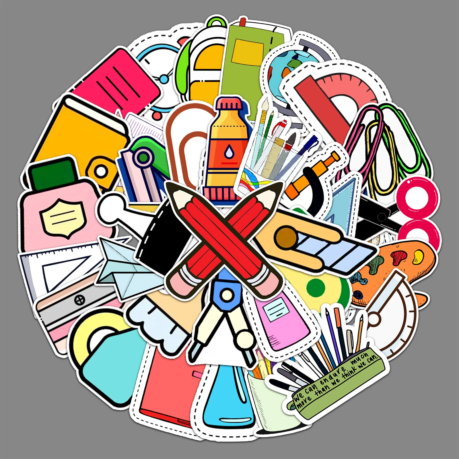 Набор канцелярских принадлежностей Disney Ins Wind, персонализированные креативные наклейки «сделай сам» для багажа, скутера, велосипеда, автомо... 
Набор канцелярских принадлежностей Disney Ins Wind, персонализированные креативные наклейки «сделай сам» для багажа, скутера, велосипеда, автомо...