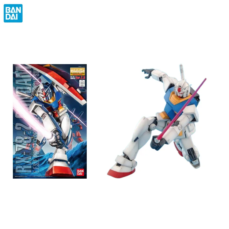 Bandai Original Gundam Model Kit Anime Figure MG 1/100 RX-78-2 GUNDAM Action Figure Assemble Collection Toys for Children
Bandai Original Gundam Model Kit Anime Figure MG 1/100 RX-78-2 GUNDAM Action Figure Assemble Collection Toys for Children
