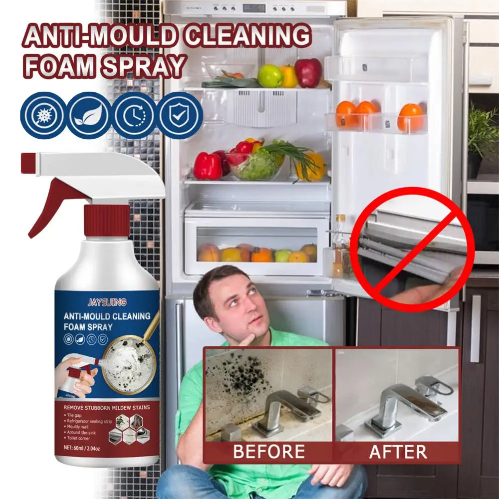 Household Bathroom Cleaner Spray Foam Kitchen Bathroom Furniture Tile Removal Mildew Cleaning Agent Easy Cleaning Mold Remover
Household Bathroom Cleaner Spray Foam Kitchen Bathroom Furniture Tile Removal Mildew Cleaning Agent Easy Cleaning Mold Remover