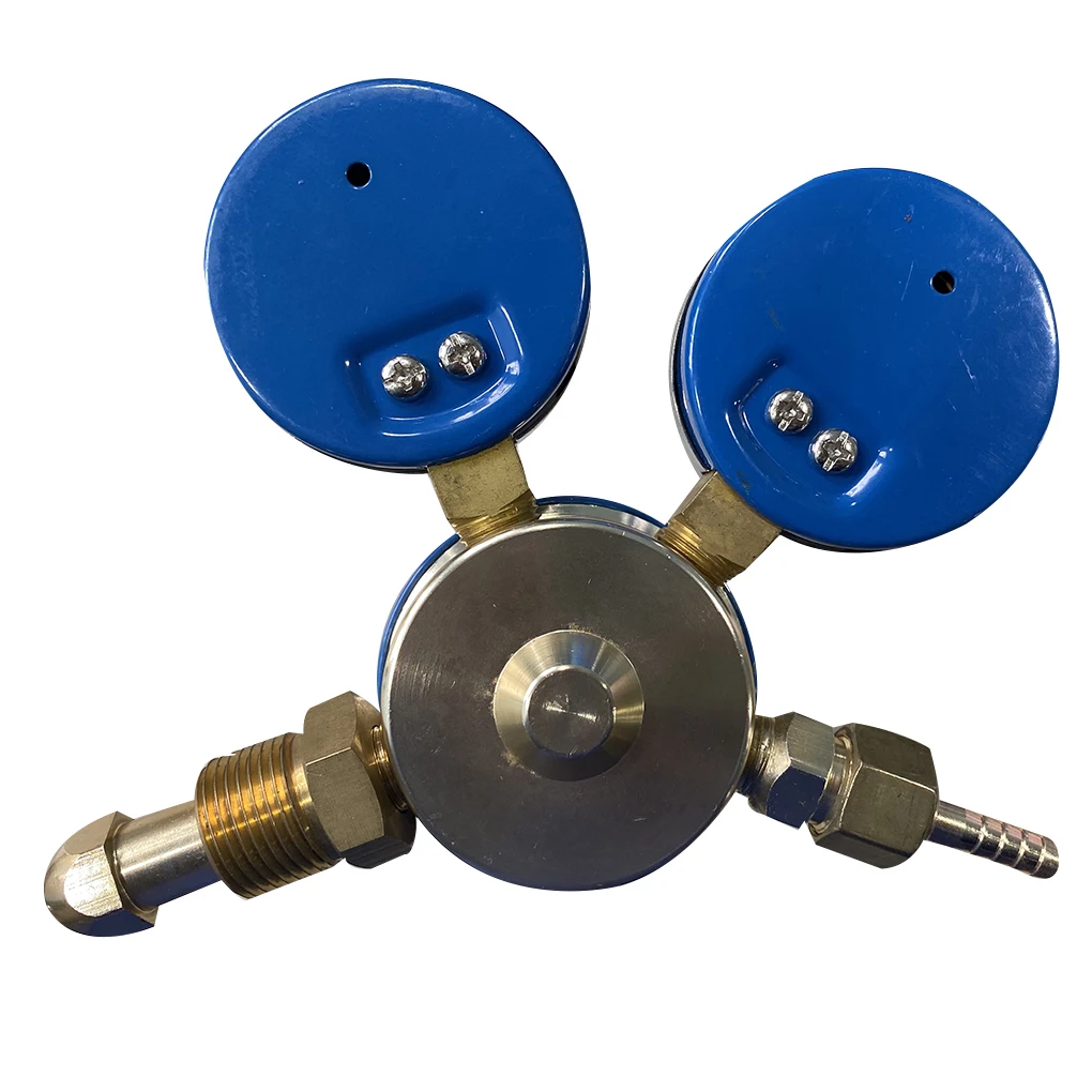 Редуктор давления кислорода, латунный двойной манометр, регулятор давления, сварочный режущий расходомер газа, инструменты для снижения давления
Редуктор давления кислорода, латунный двойной манометр, регулятор давления, сварочный режущий расходомер газа, инструменты для снижения давления