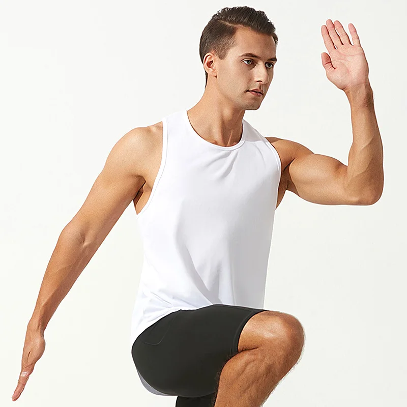 Men Summer Solid Tank Tops Sports Vest Running Singlets Sleeveless Tees Gym Clothing Quick Dry Undershirt O-Neck
Men Summer Solid Tank Tops Sports Vest Running Singlets Sleeveless Tees Gym Clothing Quick Dry Undershirt O-Neck