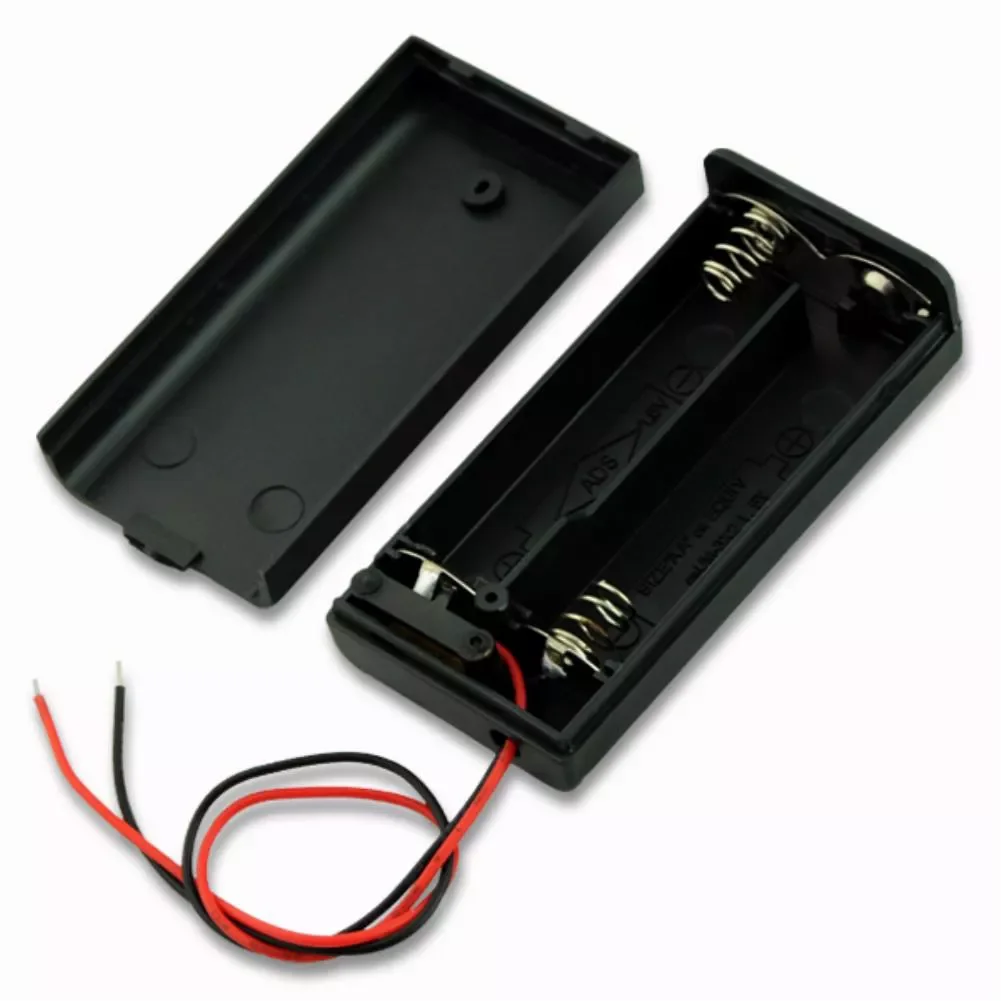 4/3/2x AA Durable Plastic Battery Holder 4 Size Portable AA Battery Box Case Wire Supports 1.2V 1.5V Battery Wholesale
4/3/2x AA Durable Plastic Battery Holder 4 Size Portable AA Battery Box Case Wire Supports 1.2V 1.5V Battery Wholesale