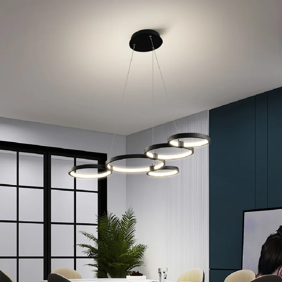 Modern Led Chandelier Black Color Hanging lamp Modern Led Dimmable Chandelier For Living Room Dining room kitchen yrandol
Modern Led Chandelier Black Color Hanging lamp Modern Led Dimmable Chandelier For Living Room Dining room kitchen yrandol