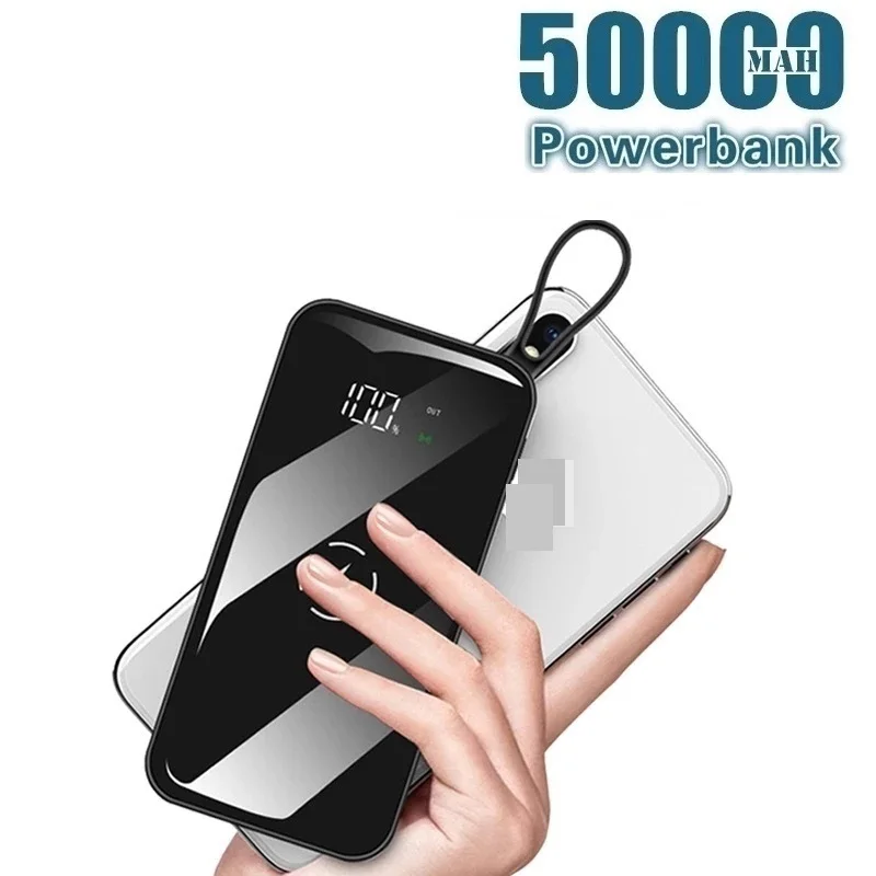 Беспроводное зарядное устройство 50000 мАч, большая емкость, внешняя батарея, портативное зарядное устройство USB, зарядное устройство с ЖК-дис...
Беспроводное зарядное устройство 50000 мАч, большая емкость, внешняя батарея, портативное зарядное устройство USB, зарядное устройство с ЖК-дис...