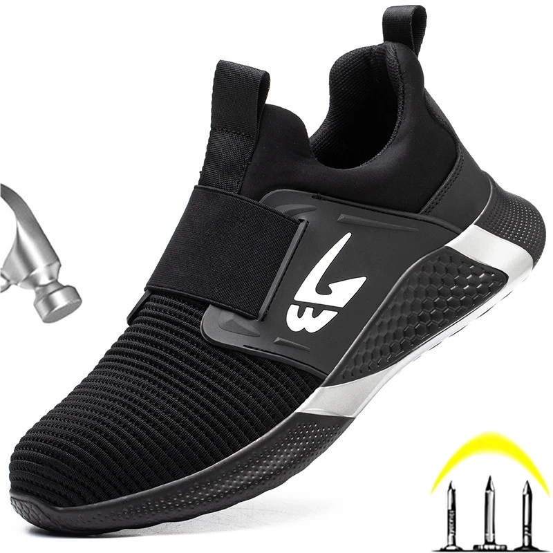 New Men Work Sneakers Safety Shoes Men Work Boots Anti-puncture Safety Footwear Man Steel Toe Shoes Lightweight Men's Shoes
New Men Work Sneakers Safety Shoes Men Work Boots Anti-puncture Safety Footwear Man Steel Toe Shoes Lightweight Men's Shoes