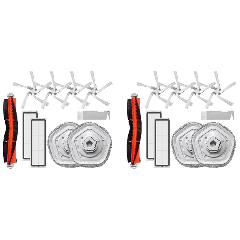 2 Set For Dreame Bot W10 W10pro Vacuum Cleaner Accessories, Main Side Brush, HEPA Filter, Mop Cloth Spare Parts
2 Set For Dreame Bot W10 W10pro Vacuum Cleaner Accessories, Main Side Brush, HEPA Filter, Mop Cloth Spare Parts