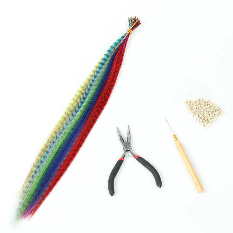 1 Set Pliers hooks Rings Beads tool for Women DIY Hair Extensions with 35 Strands/Pack Feather Hairpiece Accessories
1 Set Pliers hooks Rings Beads tool for Women DIY Hair Extensions with 35 Strands/Pack Feather Hairpiece Accessories