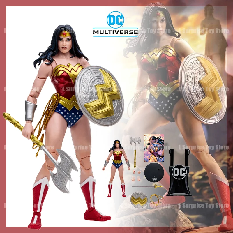 Original McFarlane Toys Wonder Woman DC Multiverse Anime Action Figure Comics Figurine Figuras Collection 7-inch Gifts Kids Toy
Original McFarlane Toys Wonder Woman DC Multiverse Anime Action Figure Comics Figurine Figuras Collection 7-inch Gifts Kids Toy