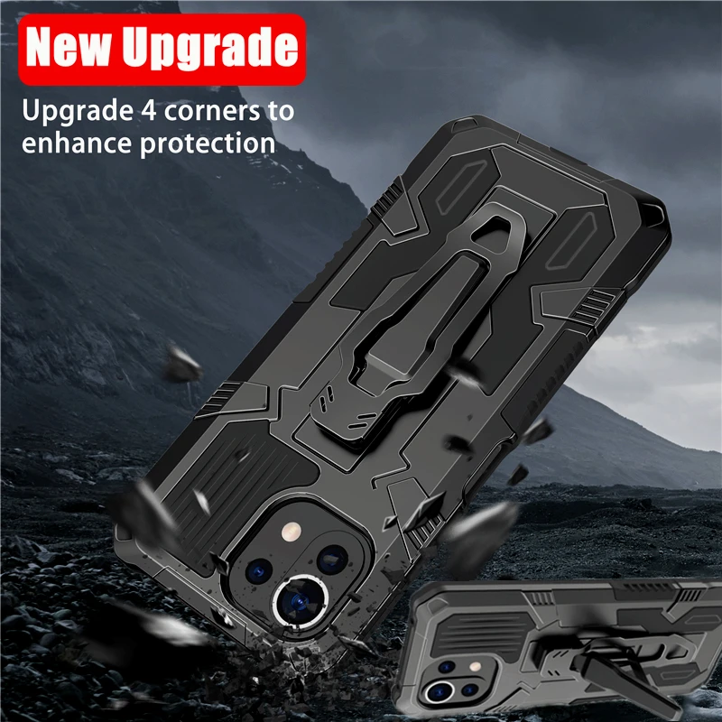 ShockProof Case Funda For Xiaomi Mi 11 Lite 5G NE 11T 10T Poco M5s F3 X3 M4 X4 Pro Belt Clip Cover For Xiaomi 11 Lite 5G NE Case
ShockProof Case Funda For Xiaomi Mi 11 Lite 5G NE 11T 10T Poco M5s F3 X3 M4 X4 Pro Belt Clip Cover For Xiaomi 11 Lite 5G NE Case