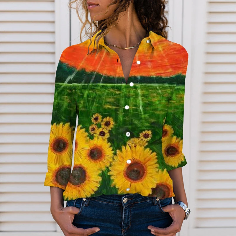 Новинка, осенние женские рубашки в стиле Харадзюку С Длинным Рукавом, отложным воротником, 3D принтом, цветочный узор, уличные топы, Женская П...
Новинка, осенние женские рубашки в стиле Харадзюку С Длинным Рукавом, отложным воротником, 3D принтом, цветочный узор, уличные топы, Женская П...