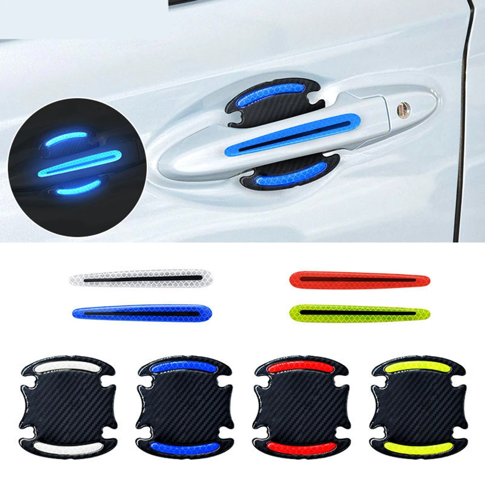 4sets 3D Car Door Handle Cup Cover Scratch Protector Safety Reflective Stickers Door Handle Cover Trim Decoration
4sets 3D Car Door Handle Cup Cover Scratch Protector Safety Reflective Stickers Door Handle Cover Trim Decoration