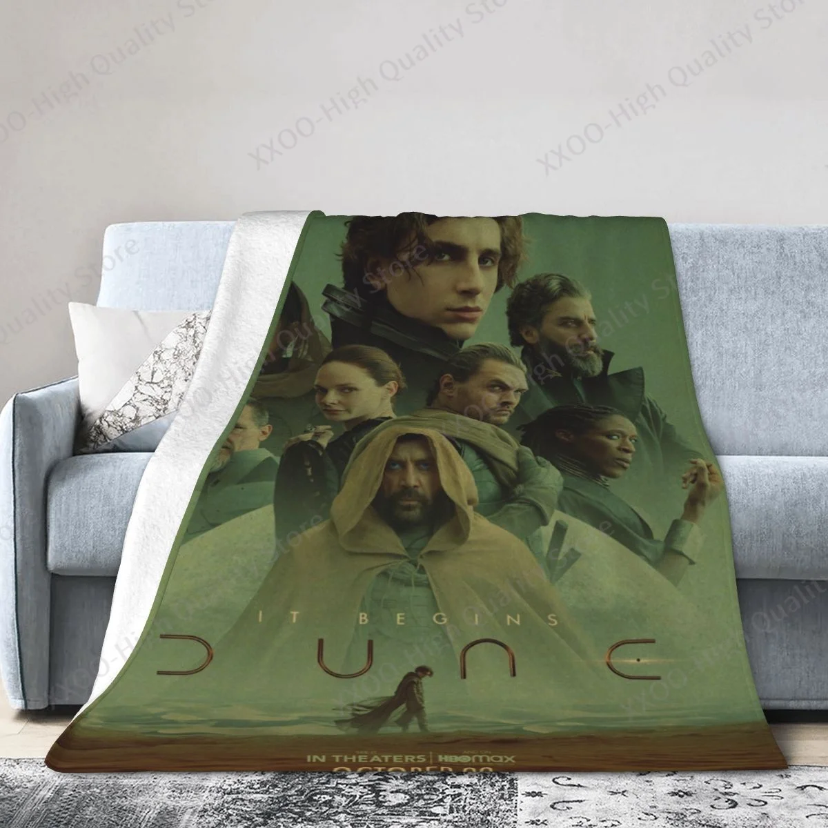 Dune 2021 Movie Poster - 3d Sofa Bed Blanket Super Soft Warm Fine Wool Cozy Luxury Plush Blanket Flannel Sherpa Blanket
Dune 2021 Movie Poster - 3d Sofa Bed Blanket Super Soft Warm Fine Wool Cozy Luxury Plush Blanket Flannel Sherpa Blanket