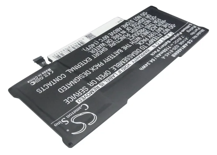 CS 7150 мАч/54.34Wh батарея для Apple MacBook Air 13 "A1466 2013,MacBook Air, Air A1466 13" 2014,MD760LL платеж после получения чека к оплате 661-7474 A1496
CS 7150 мАч/54.34Wh батарея для Apple MacBook Air 13 "A1466 2013,MacBook Air, Air A1466 13" 2014,MD760LL платеж после получения чека к оплате 661-7474 A1496