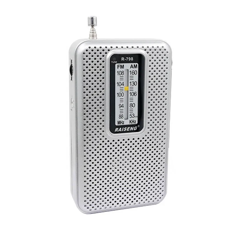 Portable Pocket Radio Mini FM/AM Dual Band Radios World Receiver with 3.5mm Earphones Jack/High Sensitivity Antenna/Speaker
Portable Pocket Radio Mini FM/AM Dual Band Radios World Receiver with 3.5mm Earphones Jack/High Sensitivity Antenna/Speaker