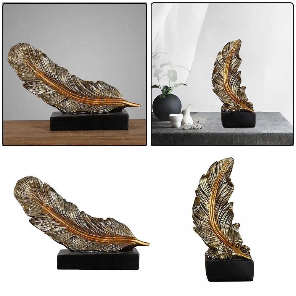 Creative Home Art Artcrafts Resin Home Decoration Feather Sculpture Desktop Ornament Feather Ornaments
Creative Home Art Artcrafts Resin Home Decoration Feather Sculpture Desktop Ornament Feather Ornaments