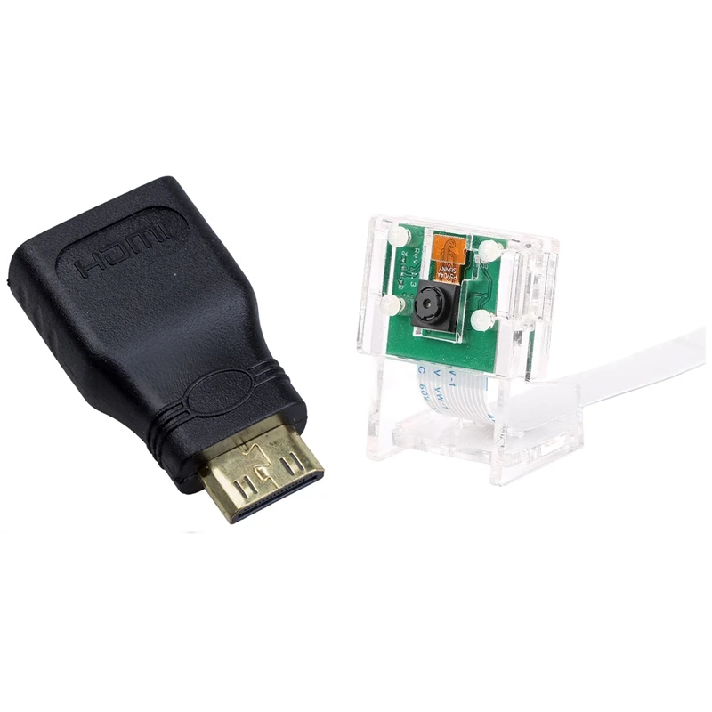1 шт., переходник для кабеля HDMI Mini HDMI и 1 комплект модуля камеры 5 МП, веб-камера, видео 1080P + прозрачный держатель
1 шт., переходник для кабеля HDMI Mini HDMI и 1 комплект модуля камеры 5 МП, веб-камера, видео 1080P + прозрачный держатель