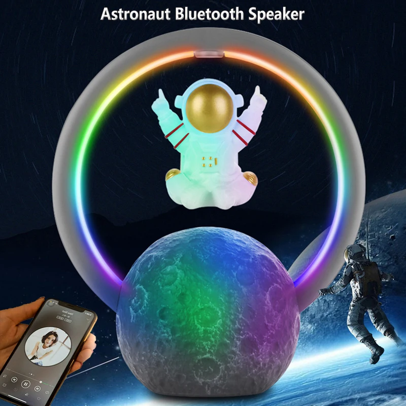 Bluetooth-Колонка RGB с подвешенным астронавтом, светодиодный космический динамик, креативная Ночная светильник ка, динамик с поддержкой FM, AUX, TF-к...
Bluetooth-Колонка RGB с подвешенным астронавтом, светодиодный космический динамик, креативная Ночная светильник ка, динамик с поддержкой FM, AUX, TF-к...