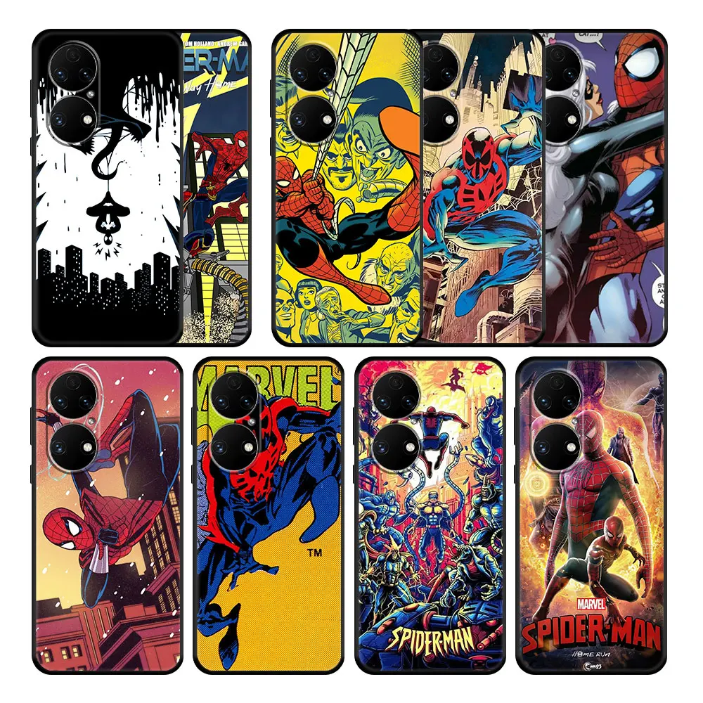Black Cell Case Funda for Huawei P20 Pro P40 Lite Nova 5T P30 9 SE P50 7i Y7 2021 Y9 Superhero Spiderman Marvel Thin Celular
Black Cell Case Funda for Huawei P20 Pro P40 Lite Nova 5T P30 9 SE P50 7i Y7 2021 Y9 Superhero Spiderman Marvel Thin Celular