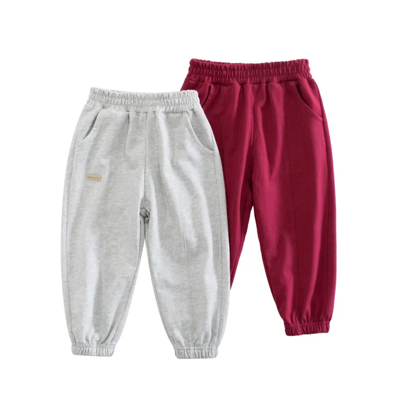 Autumn Clothing Cotton Sweatpants for Boys Girls Casual Sport Pants Jogging Elastic Waist Pocket Kids Children Trousers
Autumn Clothing Cotton Sweatpants for Boys Girls Casual Sport Pants Jogging Elastic Waist Pocket Kids Children Trousers