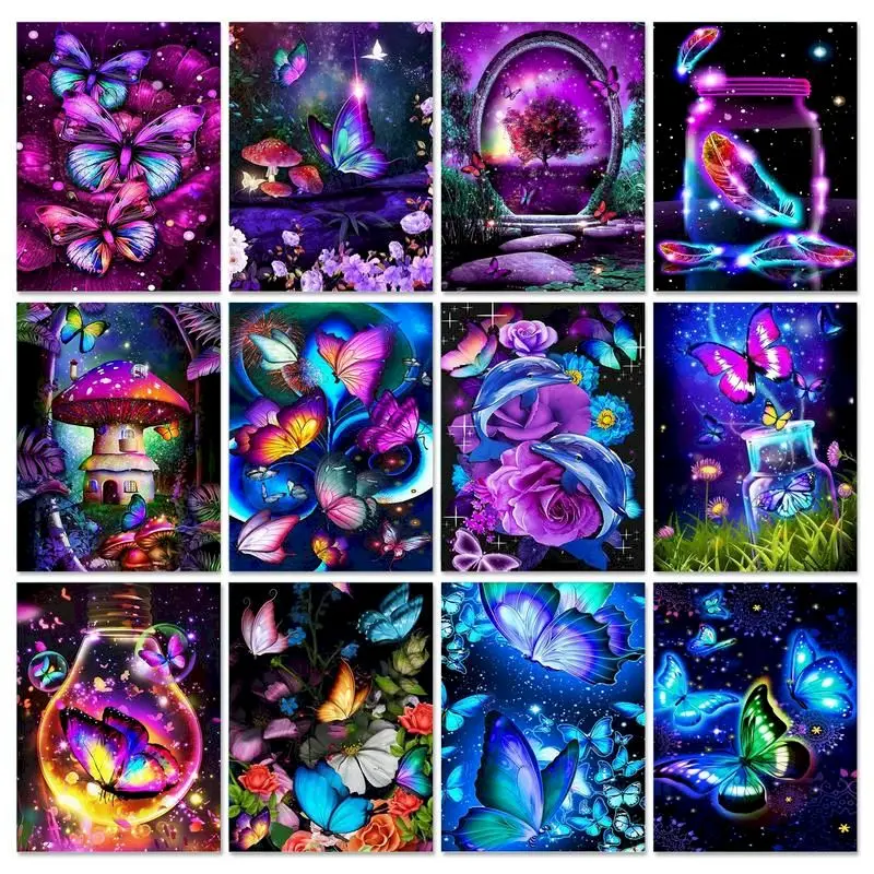 RUOPOTY Diamond Painting Full Square/Round Drill "Animal Butterfly" 5D DIY Frame Daimond Mosaic Embroidery Rhinestone Cross Stit
RUOPOTY Diamond Painting Full Square/Round Drill "Animal Butterfly" 5D DIY Frame Daimond Mosaic Embroidery Rhinestone Cross Stit