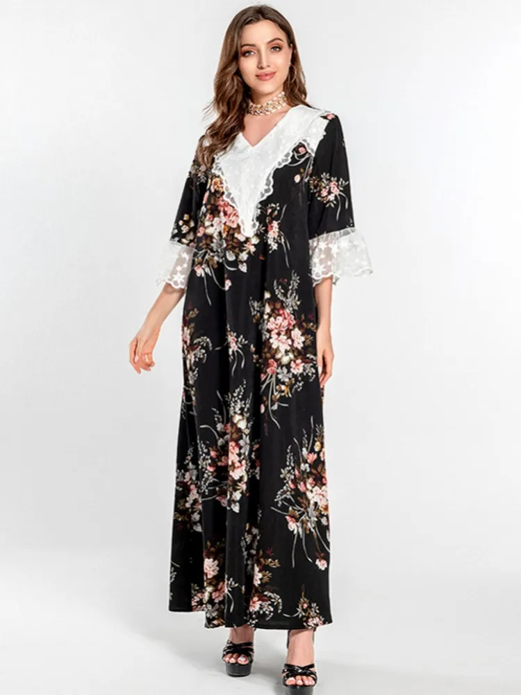 African Dresses For Women Three Quarter Sleeve New Africa Clothes Dashiki Patchwork Ankara Bazin Traditional Robe Maxi Dress
African Dresses For Women Three Quarter Sleeve New Africa Clothes Dashiki Patchwork Ankara Bazin Traditional Robe Maxi Dress