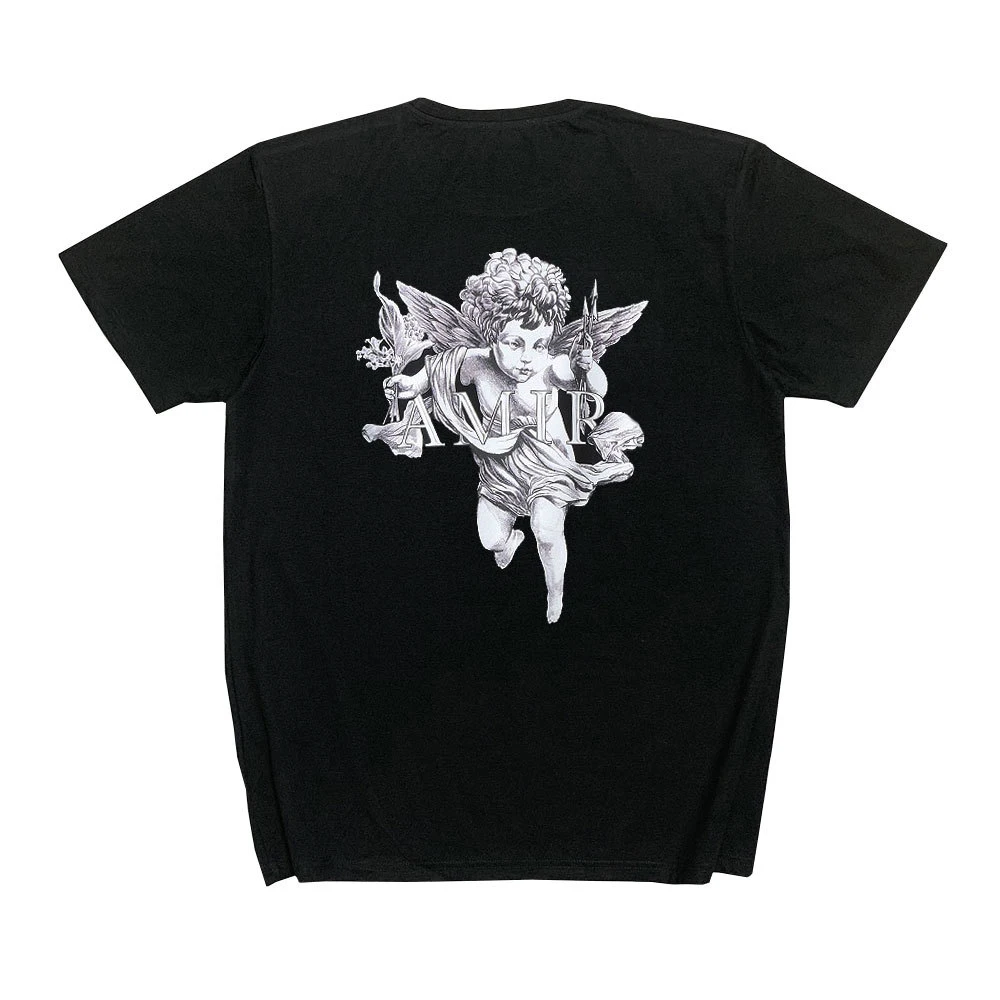 New Summer Men Streetwear Hip Hop Harajuku T Shirt For Men Angel Print Short Sleeve Loose Casual Tops Tee Shirt Homme T-Shirt
New Summer Men Streetwear Hip Hop Harajuku T Shirt For Men Angel Print Short Sleeve Loose Casual Tops Tee Shirt Homme T-Shirt