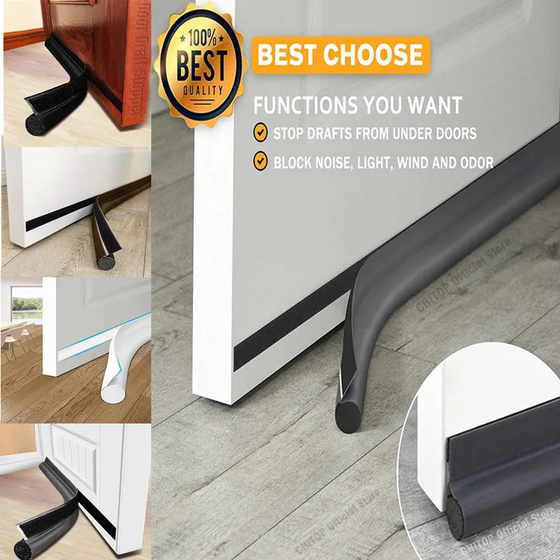 Door Bottom Sealing Strip Waterproof Strips Under Door Draft Blocker Insulator Weatherstrip House Acoustic Foam Seal Stripping
Door Bottom Sealing Strip Waterproof Strips Under Door Draft Blocker Insulator Weatherstrip House Acoustic Foam Seal Stripping