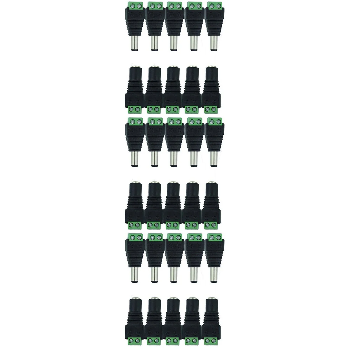 1 5 шт. Штекерный и 5 шт. гнездовой разъем питания постоянного тока, кабель-переходник для камеры видеонаблюдения и полосы
1 5 шт. Штекерный и 5 шт. гнездовой разъем питания постоянного тока, кабель-переходник для камеры видеонаблюдения и полосы