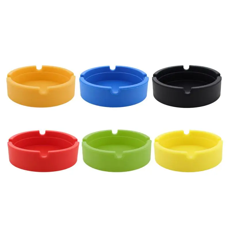 High Low Temperature Candy Color Silicone Ashtray Anti-scalding Cigarette Holder Multicolor Eco-Friendly Smoking Accessorie
High Low Temperature Candy Color Silicone Ashtray Anti-scalding Cigarette Holder Multicolor Eco-Friendly Smoking Accessorie
