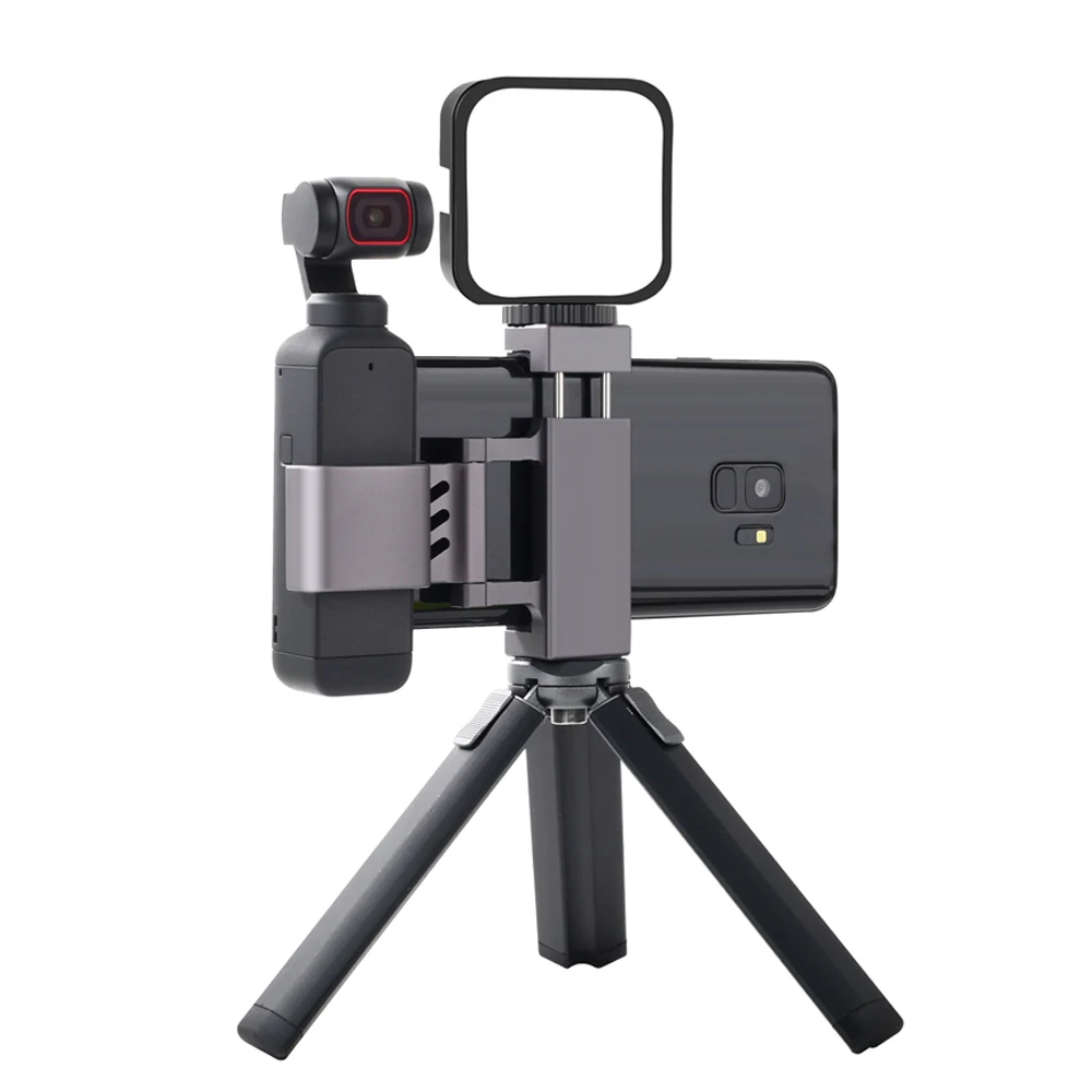 DJI Osmo Pocket 1 2 Foldable Tripod Phone Holder Charging Base Smartphone Tripod Mount Fixed Stand Bracket Holder Led-light
DJI Osmo Pocket 1 2 Foldable Tripod Phone Holder Charging Base Smartphone Tripod Mount Fixed Stand Bracket Holder Led-light