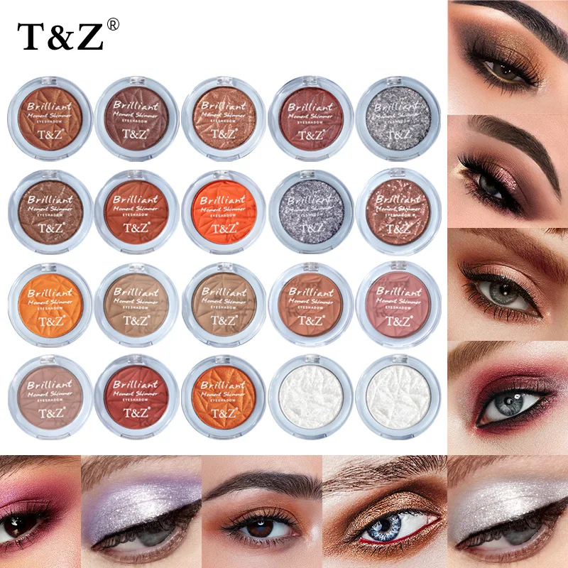 T&Z 20-Ccolor Gilded Three-dimensional Eye Shadow Set Glitter Powder Pearl Fine Shimmer Long-lasting Makeup Facial Makeup
T&Z 20-Ccolor Gilded Three-dimensional Eye Shadow Set Glitter Powder Pearl Fine Shimmer Long-lasting Makeup Facial Makeup