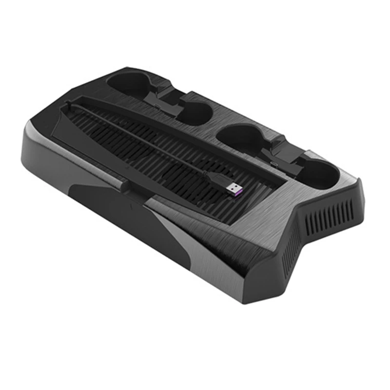 Vertical Cooling Fan Stand Dual Controller Charger Host Game Console Stand With 3 Ports For Sony Playstation 5/PS5
Vertical Cooling Fan Stand Dual Controller Charger Host Game Console Stand With 3 Ports For Sony Playstation 5/PS5