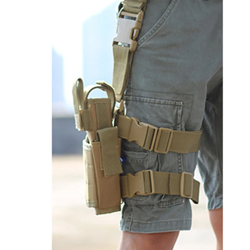 Drop Left/Right Leg Gun Holster Gun Bag GLOCK Revolver Leg Adjustable Airsoft Pistol Gun Case Leg hanging trip hiking mountain
Drop Left/Right Leg Gun Holster Gun Bag GLOCK Revolver Leg Adjustable Airsoft Pistol Gun Case Leg hanging trip hiking mountain