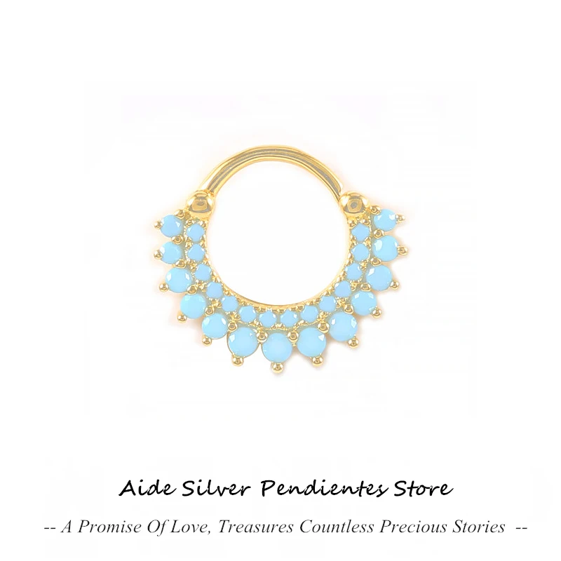 AIDE 1PC 925 Sterling Silver Nose Rings Women 2021 Jewelry Zircon Round Nose Ring Piercing Cartilage Earrings Body Jewelry
AIDE 1PC 925 Sterling Silver Nose Rings Women 2021 Jewelry Zircon Round Nose Ring Piercing Cartilage Earrings Body Jewelry