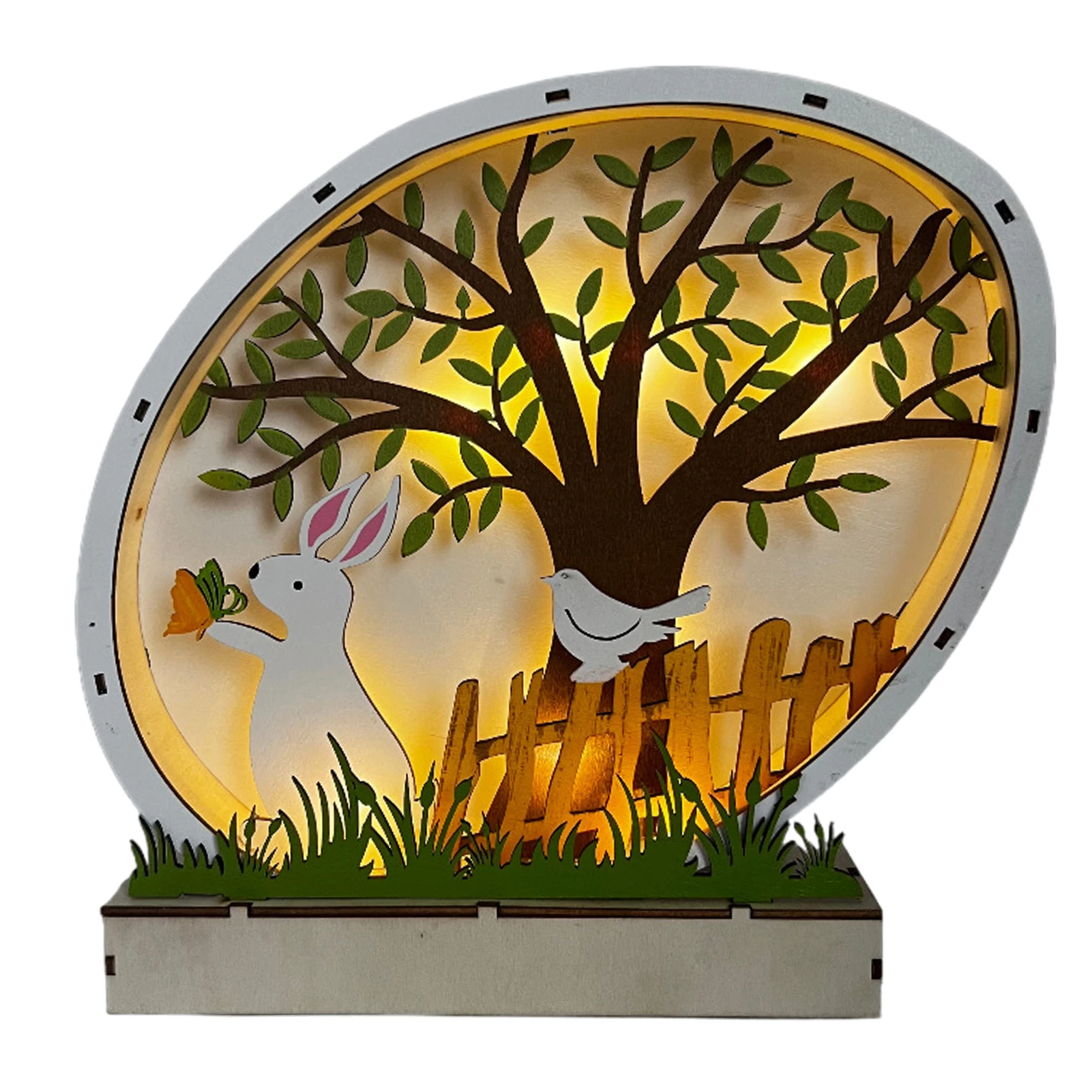 Creative LED Wooden Easter Bunny Decoration with Beautiful Light 2022 New Easter Rabbit Egg Table Decoration Home Ornament
Creative LED Wooden Easter Bunny Decoration with Beautiful Light 2022 New Easter Rabbit Egg Table Decoration Home Ornament