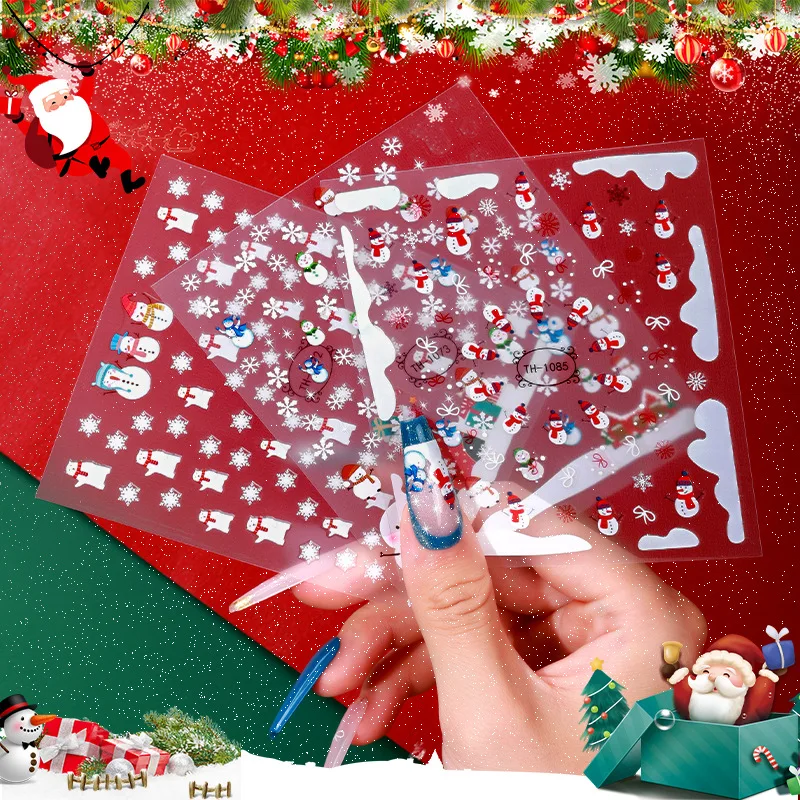 Christmas Nail Stickers Mixed Batch DIY Nail Decals Snowman Christmas Tree Ins Nail Sticker Deco Ongles Nail Art
Christmas Nail Stickers Mixed Batch DIY Nail Decals Snowman Christmas Tree Ins Nail Sticker Deco Ongles Nail Art